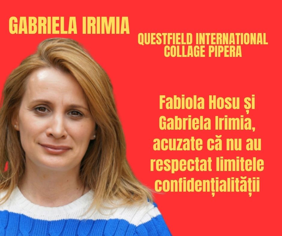 Fabiola Hosu și Gabriela Irimia, acuzate că nu au respectat limitele confidențialității